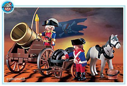 Playmobil Cañón “Big Bertha” – 3111 B 2001 – El Mundo Click 3111 B