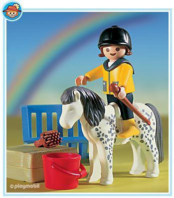 Playmobil caballos 3119 Niño/Pony 3119 B 2001 El Mundo Click