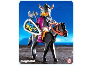 Playmobil Vikingos Playmobil: todas las referencias (drakkar y guerreros) 7 Playmobil Líder vikingo