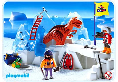 Playmobil Importante hallazgo de dinosaurios – 3170 A 2004 – El Mundo Click 3170 A