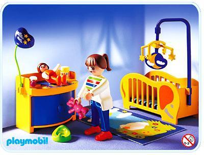 Playmobil Habitación para bebés – 3207 B 2003 – El Mundo Click 3207 B