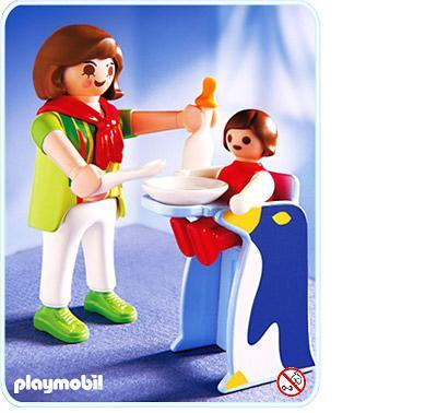 Playmobil Silla alta para madre y bebé – 3208 B 2003 – El Mundo Click 3208 B