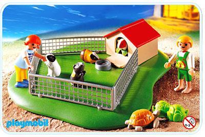 Playmobil Jaula para cobayas – 3210 C 2003 – El Mundo Click 3210 C