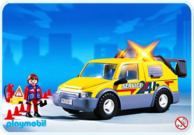 Playmobil Vehículo de auxilio – 3214 A 2001 – El Mundo Click 3214 A