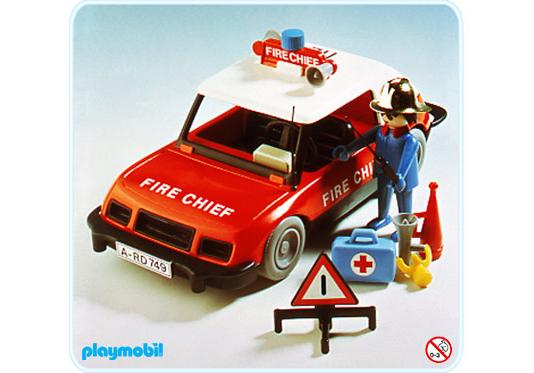 Playmobil Coche – Jefe de Bomberos – 3216-A 1977 – El Mundo Click 3216 A