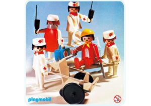 Playmobil super conjunto enfermeros - 3237-A 1976 - El Mundo Click