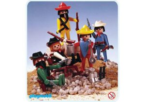 Playmobil Conjunto vaquero/mexicano - 3241-B 1976 - El Mundo Click