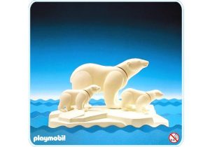 Playmobil Osos Playmobil: todas las referencias (pardos, polares y panda) 1 Playmobil Osos polares/témpano de hielo