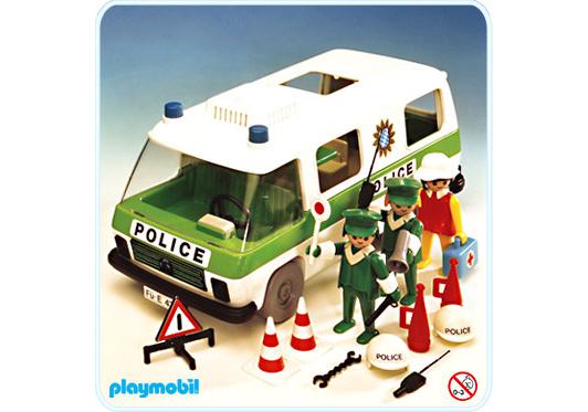 Playmobil Policía – coche patrulla – 3253-A 1977 – El Mundo Click 3253 A