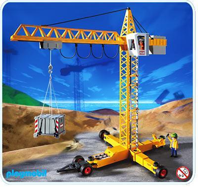 Playmobil Grúa eléctrica de construcción – 3262 C 2003 – El Mundo Click 3262 C