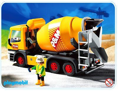 Playmobil Mezcladora de concreto – 3263 B 2003 – El Mundo Click 3263 B