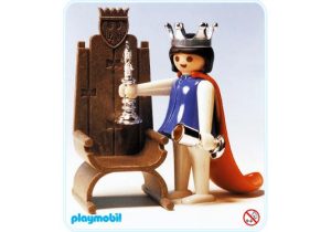 Playmobil Reina/Trono - 3335-A 1976 - El Mundo Click