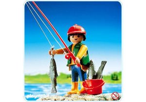Playmobil  Pescador - 3350 A 1993 - El Mundo Click