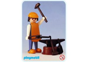 Playmobil Herrero/Yunque - 3370-A 1977 - El Mundo Click