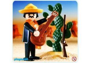 Playmobil  Cactus mexicano/tuna chumbera - 3384 A 1988 - El Mundo Click