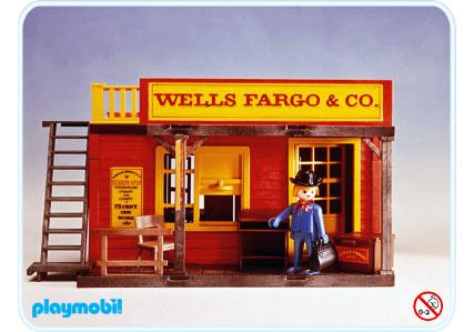 Playmobil Estación Wells Fargo – 3431-A 1977 – El Mundo Click 3431 A