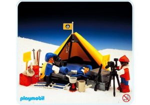 Playmobil Investigador ártico/tienda de campaña - 3463 A 1986 - El Mundo Click