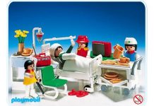 Playmobil Habitación de hospital – 3495 B 1991 – El Mundo Click 3495 B