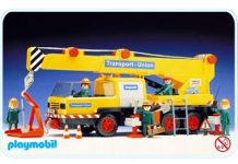 Playmobil Grúa móvil – 3527 A 1982 – El Mundo Click 3527 A