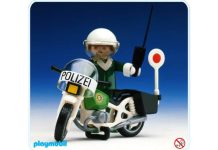 Playmobil Motocicleta policial – 3564 A 1982 – El Mundo Click 3564 A