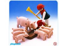 Playmobil Cerda/Lechones – 3566 A 1981 – El Mundo Click 3566 A