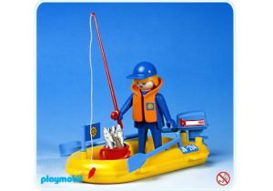 Playmobil Embarcación de pesca/inflable