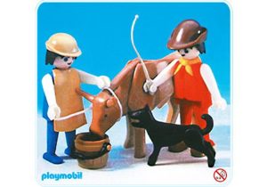 Playmobil  Granjero/Toro - 3577 A 1980 - El Mundo Click