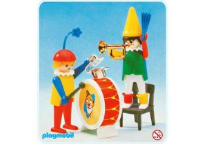 Playmobil  Payasos musicales - 3578 A 1980 - El Mundo Click