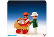 Playmobil Cochecito para padres/bebés – 3592 A 1984 – El Mundo Click 3592 A