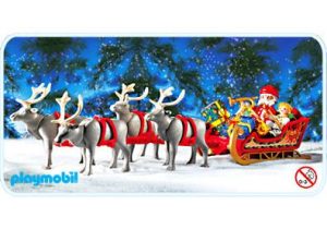 Playmobil Trineo de renos/Santa Claus - 3604 A 2001 - El Mundo Click