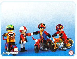 Playmobil Ciclistas Playmobil: todas las referencias (Vuelta y bicicletas) 1 Playmobil Motociclista