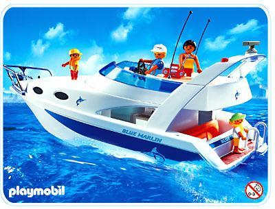 Playmobil barcos 3645 Yate a motor de gran tamaño 3645 B 2005 El Mundo Click