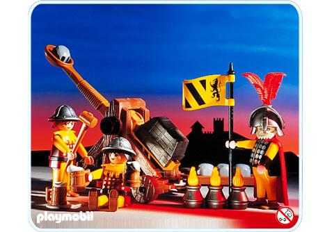 Playmobil Caballero/Tirachinas – 3653 A 1993 – El Mundo Click 3653 A