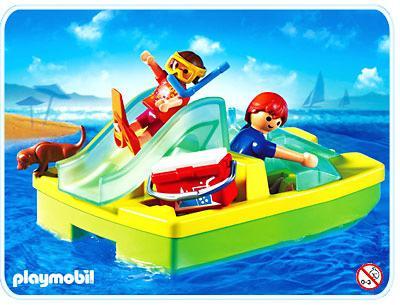 Playmobil barcos 3656 Bote a pedales 3656 A 2005 El Mundo Click