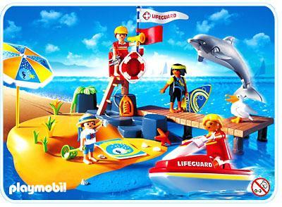 Playmobil Patrulla de playa – 3664 B 2005 – El Mundo Click 3664 B