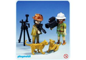 Playmobil  Pareja Safari Color - 3670 A 1980 - El Mundo Click