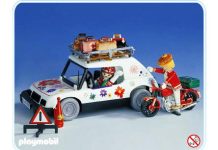 Playmobil Viajeros en coche/motociclistas – 3680 A 1980 – El Mundo Click 3680 A