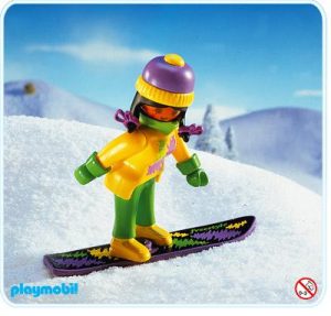 Playmobil Nieve y Esquí Playmobil: todas las referencias (Winter Fun) 3 Playmobil Snowboarder