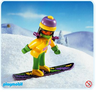 Playmobil Snowboarder – 3683 A 1992 – El Mundo Click 3683 A