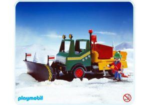 Playmobil Nieve y Esquí Playmobil: todas las referencias (Winter Fun) 5 Playmobil Quitanieves
