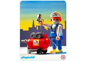 Playmobil Pintores Playmobil: todas las referencias (obra y arte) 3 Playmobil Pintor