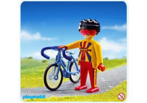 Playmobil  Ciclista de carretera - 3710 A 1992 - El Mundo Click