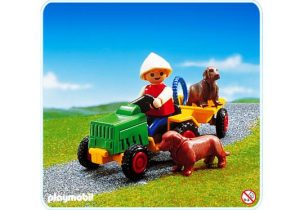Playmobil Tractores Playmobil: todas las referencias (con remolque, pala y aperos) 23 Playmobil Tractor infantil - 3715 A 1992 - El Mundo Click