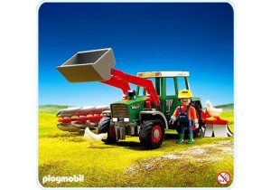 Playmobil Tractores Playmobil: todas las referencias (con remolque, pala y aperos) 22 Playmobil Tractor - 3718 A 1992 - El Mundo Click