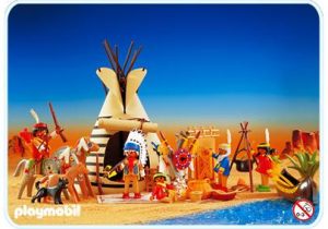 Playmobil Clan/tipi nativo americano