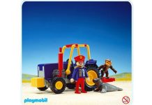 Playmobil Tractor de circo – 3734 A 1991 – El Mundo Click 3734 A