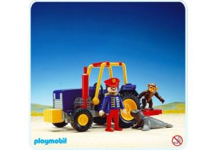 Playmobil Tractores Playmobil: todas las referencias (con remolque, pala y aperos) 24 Playmobil Tractor de circo - 3734 A 1991 - El Mundo Click
