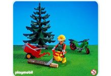 Playmobil Trabajadores forestales – 3743 A 1993 – El Mundo Click 3743 A