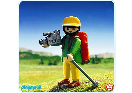 Playmobil Excursionista de montaña – 3744 A 1993 – El Mundo Click 3744 A