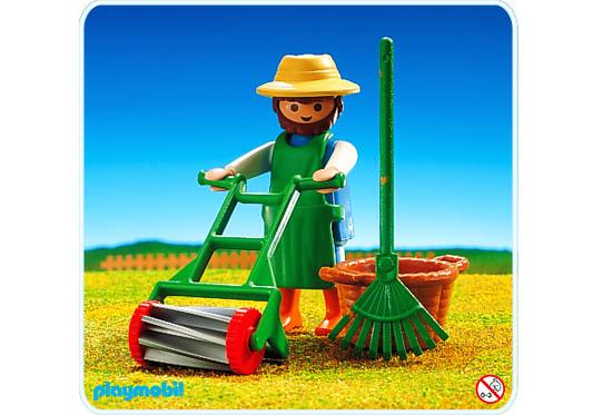 Playmobil Jardinero/Cortacésped – 3752 A 1993 – El Mundo Click 3752 A